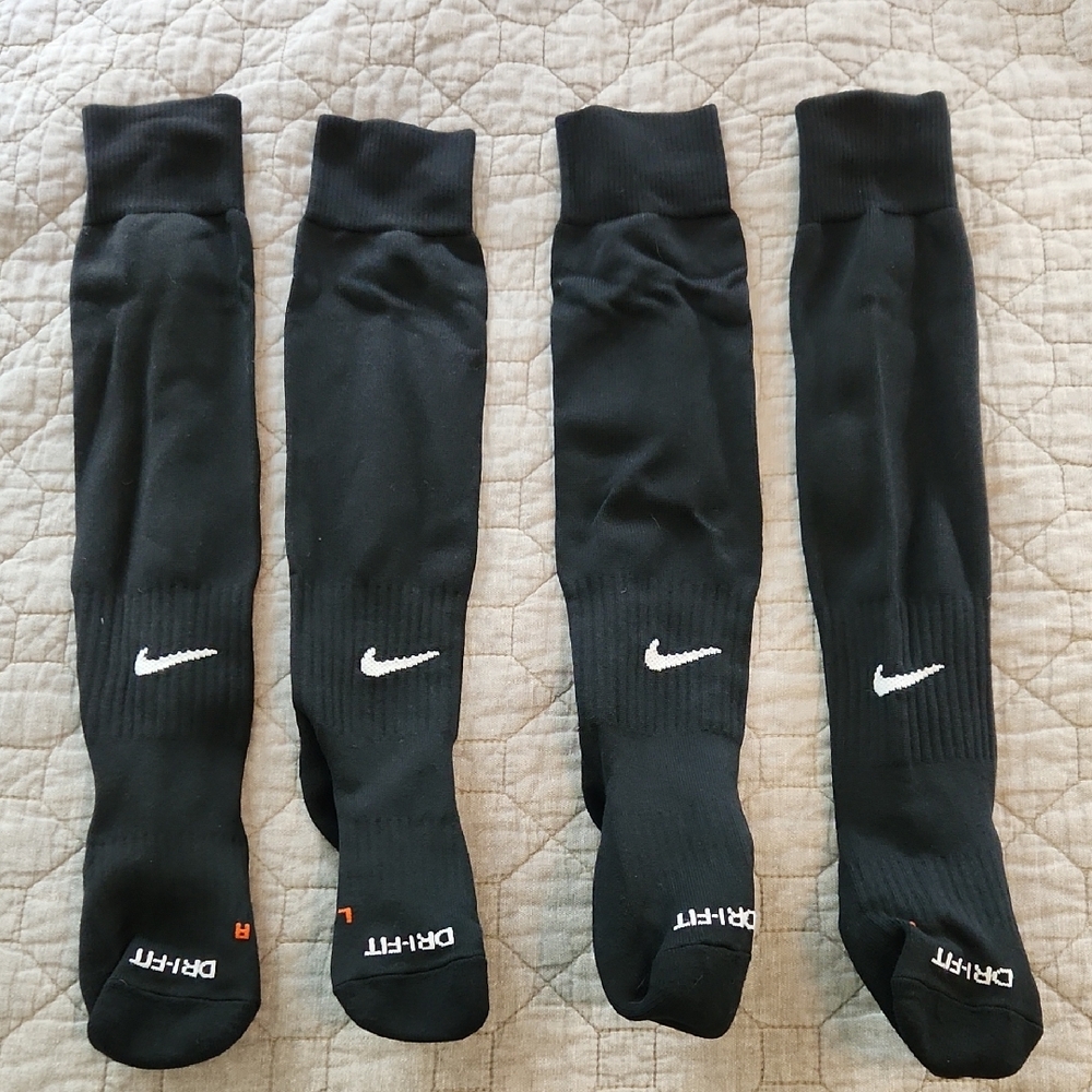 Little Kids Nike Black Dri-FIT Baseball Socks